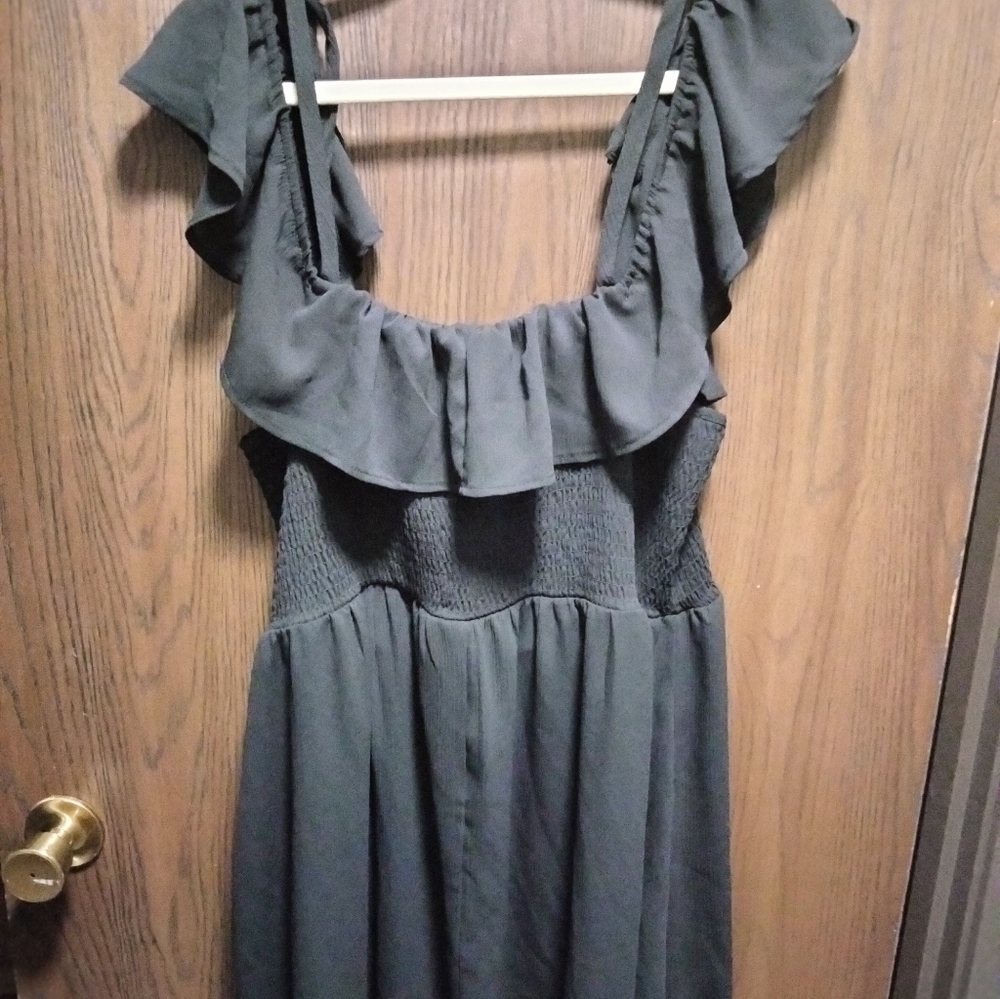 Torrid Flutter Sleeve Smocked Tunic/Dress - Picture 8 of 8